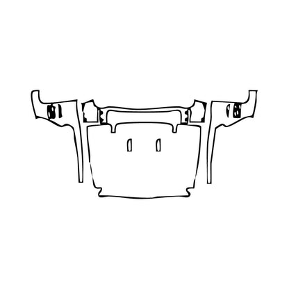 Pre-Cut PPF JEEP Wrangler 4 Door Sahara 2025 - PPF-Kits