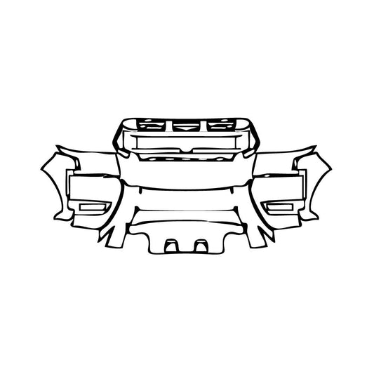 Pre-Cut PPF Nissan Frontier Crew Cab Pro-X 2025 - PPF-Kits