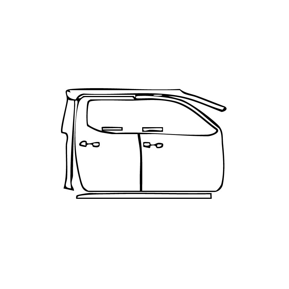 Pre-Cut PPF Toyota Tacoma Double Cab TRD Pro 2025 - PPF-Kits