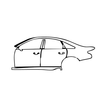 Pre-Cut PPF Audi A8 A8 (Standard Wheelbase) Base 2025 - PPF-Kits