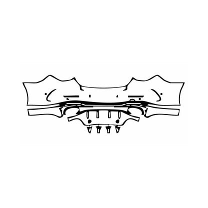 Pre-Cut PPF Mercedes-Benz C Class Sedan AMG Line Extended Wheelbase 2025 - PPF-Kits