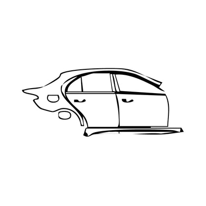 Pre-Cut PPF Mercedes-Benz C Class Sedan AMG C43 2025 - PPF-Kits