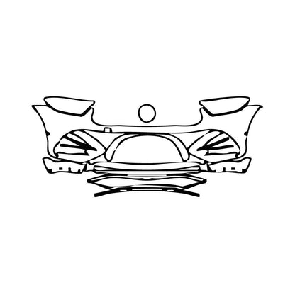 Pre-Cut PPF Mercedes-Benz GLC Coupe AMG GLC 63 S e Performance 2025 - PPF-Kits