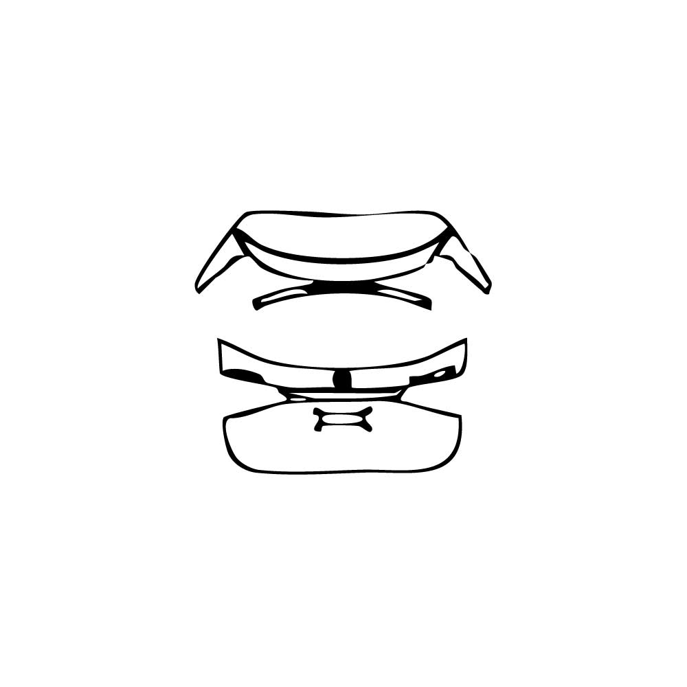 Pre-Cut PPF Mercedes-Benz GLC SUV AMG GLC 63 S e Performance 2025 - PPF-Kits