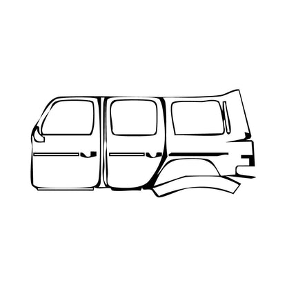 Pre-Cut PPF Mercedes-Benz G Class G500 Base 2025 - PPF-Kits