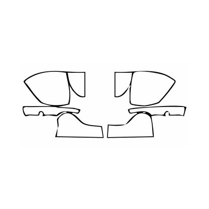 Pre-Cut PPF Mercedes-Benz AMG GT 2-Door AMG GT 63 S E Performance 2025 - PPF-Kits