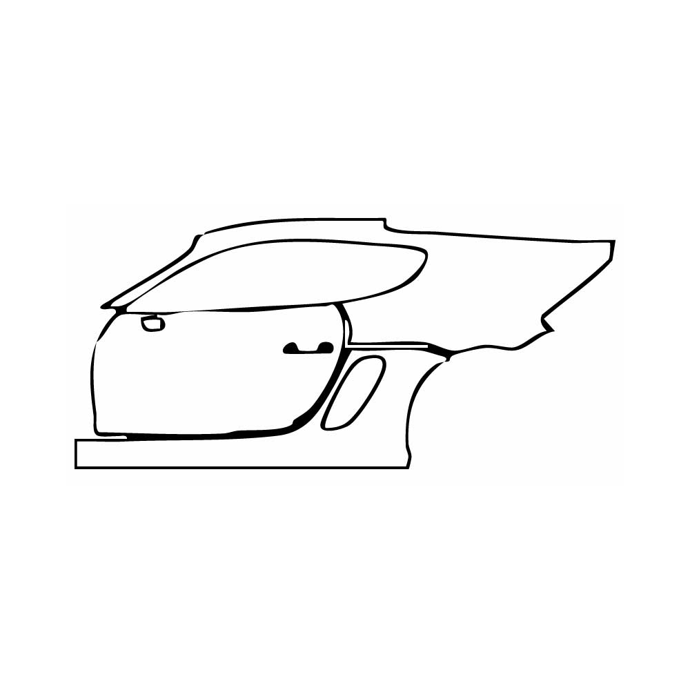 Pre-Cut PPF Porsche 718 Cayman Cayman GTS 2025 - PPF-Kits