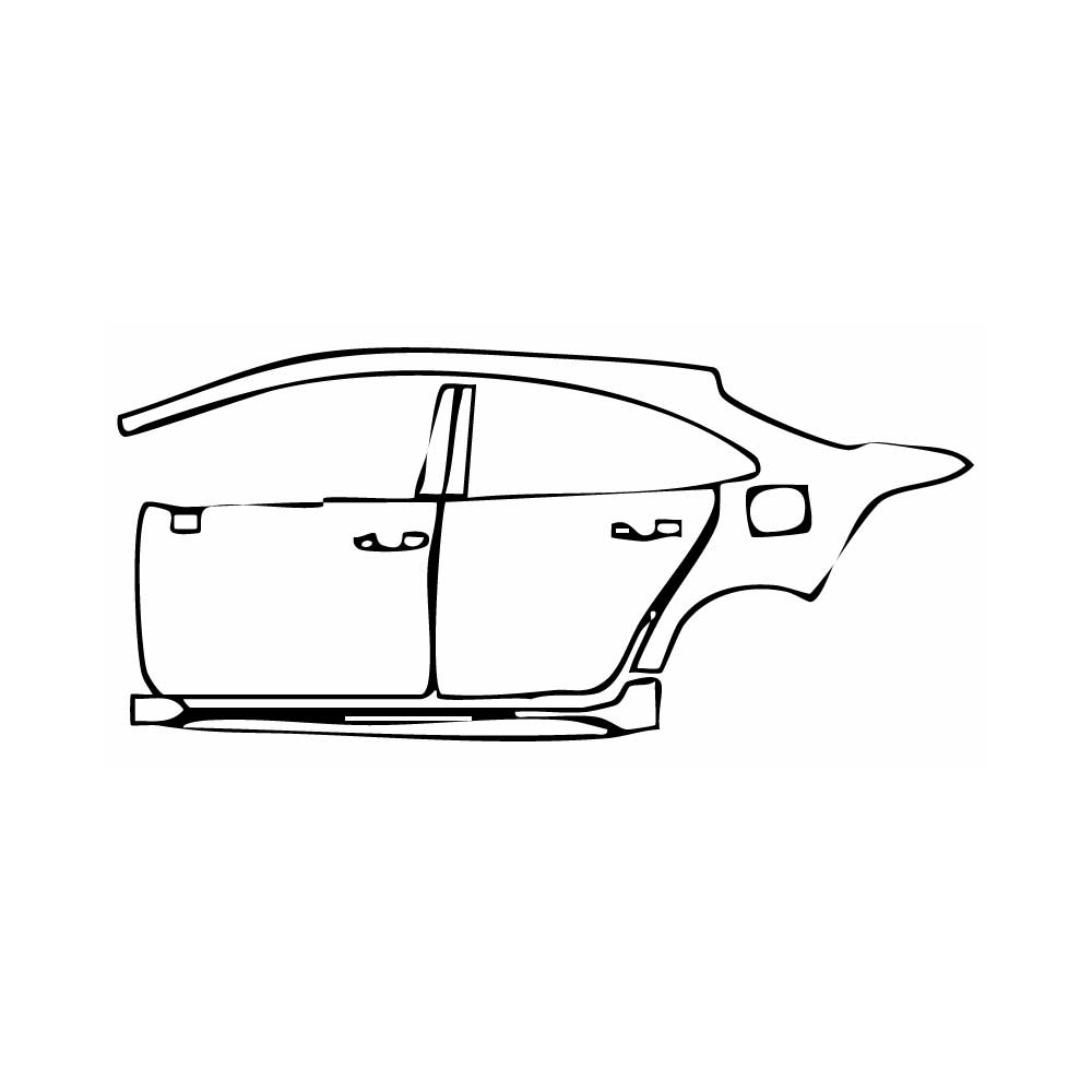 Pre-Cut PPF Toyota Corolla (US) Sedan Sport 2025 - PPF-Kits