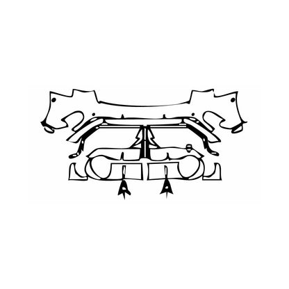 Passgenaue Lackschutzfolien PPF Audi A3 Sportback RS3 2025