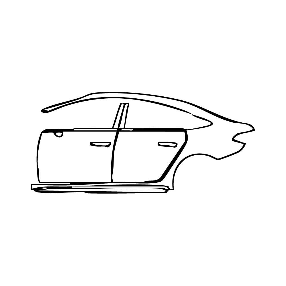 Passgenaue Lackschutzfolien PPF Audi A5 A5 Saloon S-Line 2025