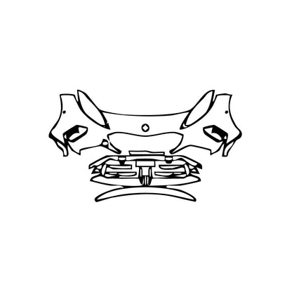 Passgenaue Lackschutzfolien PPF BMW 1 Series 5-door Sports Hatch M135i 2025