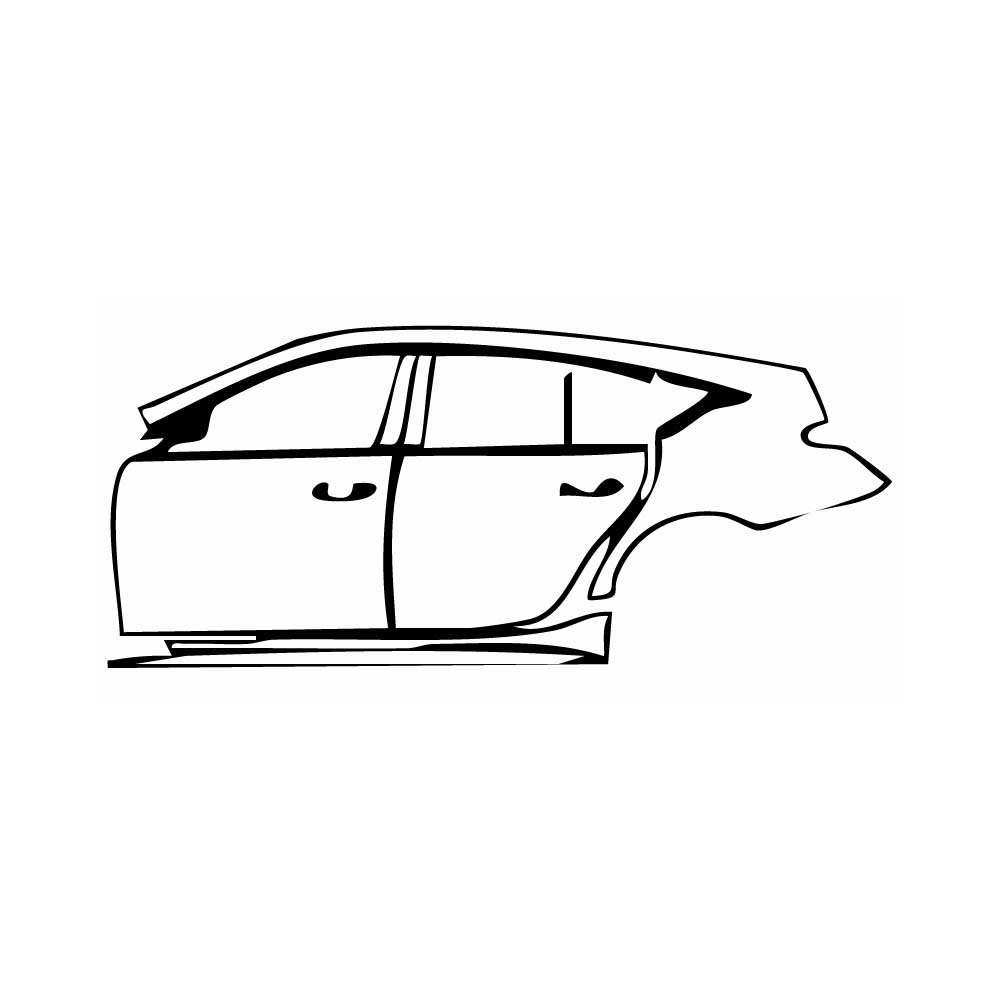 Passgenaue Lackschutzfolien PPF Cadillac CT5 V-Series Blakwing 2025