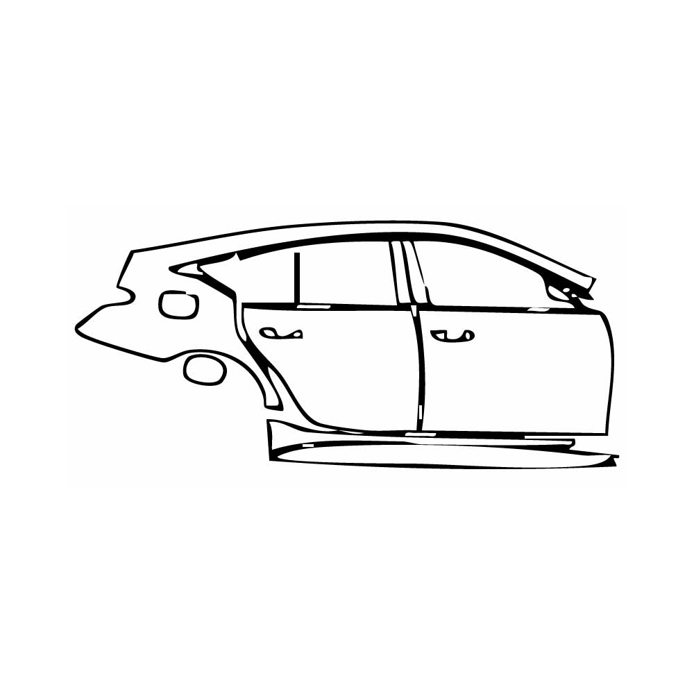 Passgenaue Lackschutzfolien PPF Cadillac CT5 V-Series Blakwing 2025