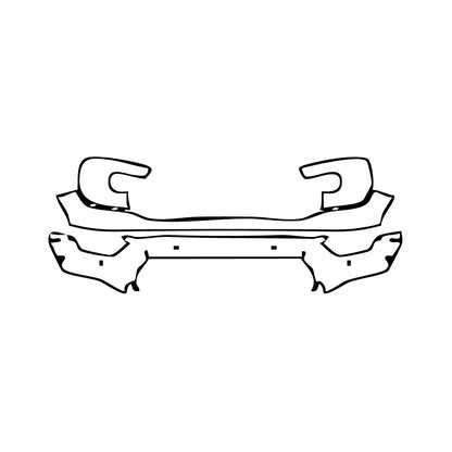 Passgenaue Lackschutzfolien PPF Ford Ranger (EU) Raptor 2025