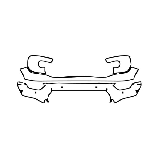 Passgenaue Lackschutzfolien PPF Ford Ranger (EU) Raptor 2025