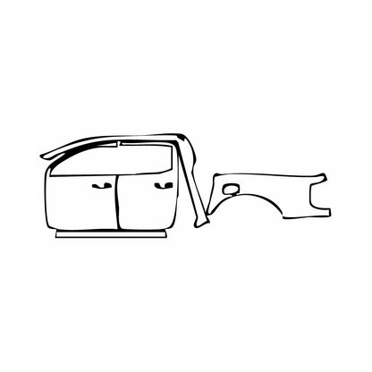 Passgenaue Lackschutzfolien PPF Ford Ranger (EU) Raptor 2025