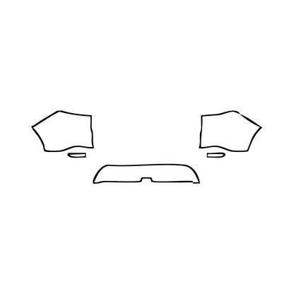 Passgenaue Lackschutzfolien PPF Honda BR-V (TH) 2025