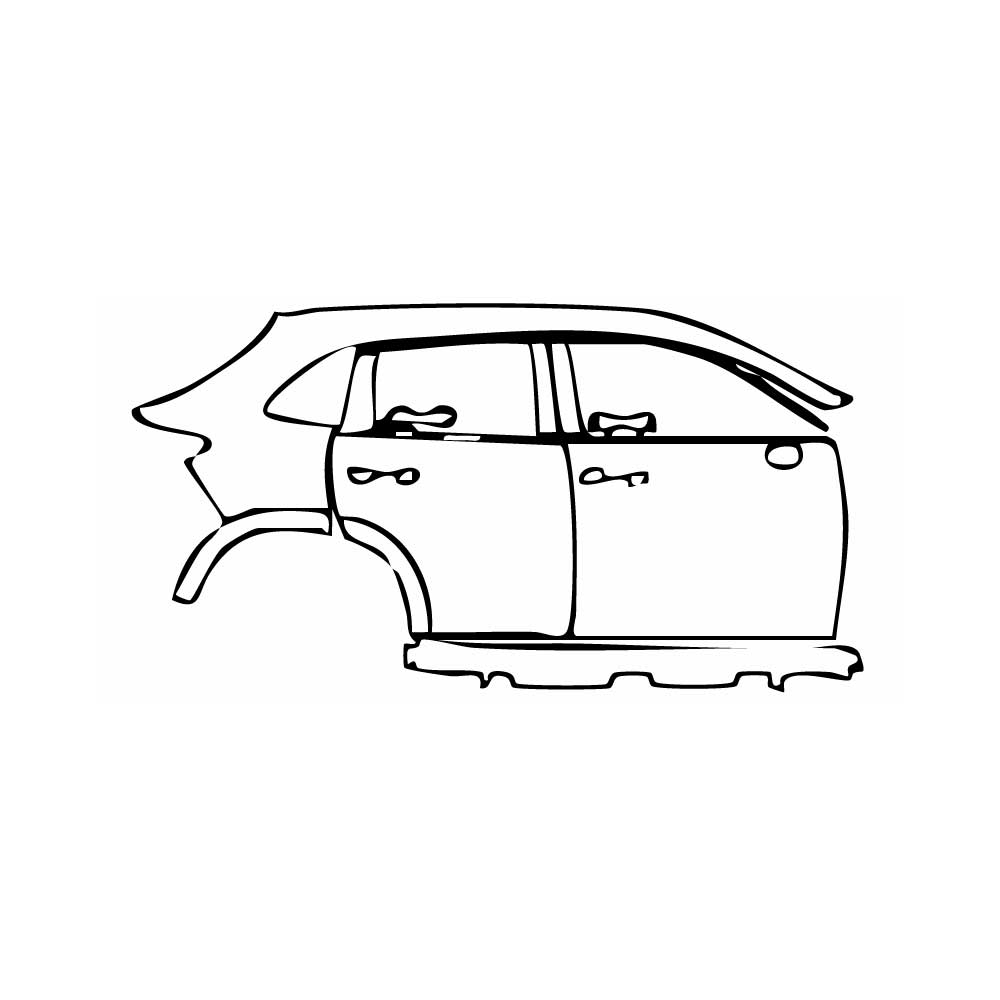 Passgenaue Lackschutzfolien PPF Honda HR-V (US) LX 2025