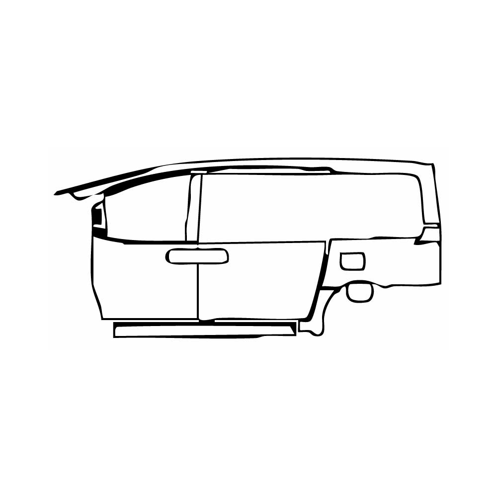 Passgenaue Lackschutzfolien PPF Hyundai Staria Base 2025
