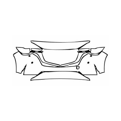 Passgenaue Lackschutzfolien PPF Mazda CX-60 (EU) Exclusive-Line 2025