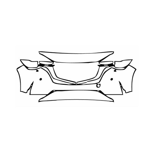 Passgenaue Lackschutzfolien PPF Mazda CX-60 (EU) Exclusive-Line 2025