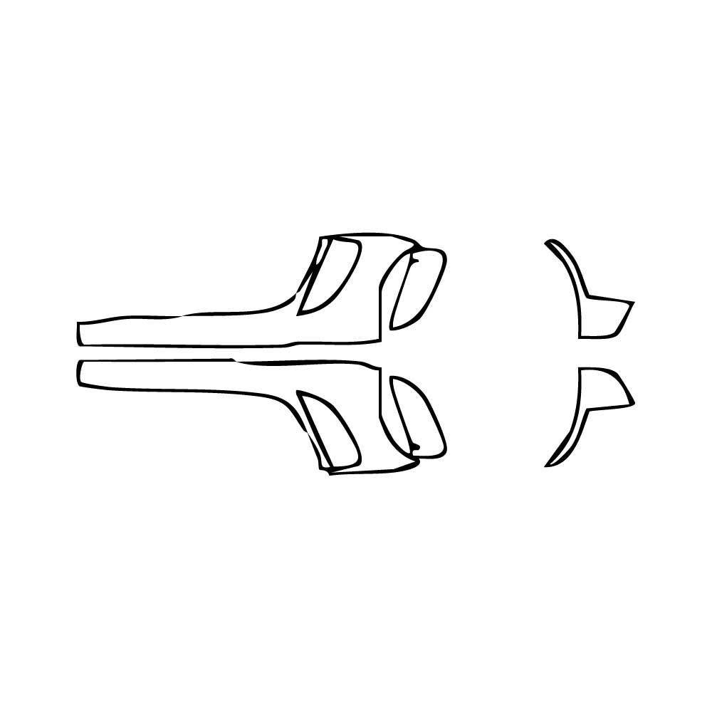 Passgenaue Lackschutzfolien PPF Porsche 718 Cayman Cayman GT4RS 2025