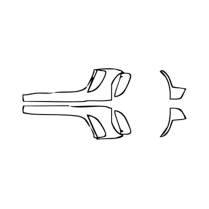 Passgenaue Lackschutzfolien PPF Porsche 718 Cayman Cayman GT4RS 2025