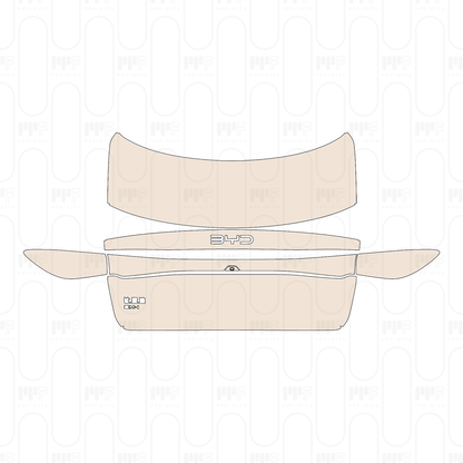 Trunk Lid with "BYD" & "BYD DM-i" Emblems