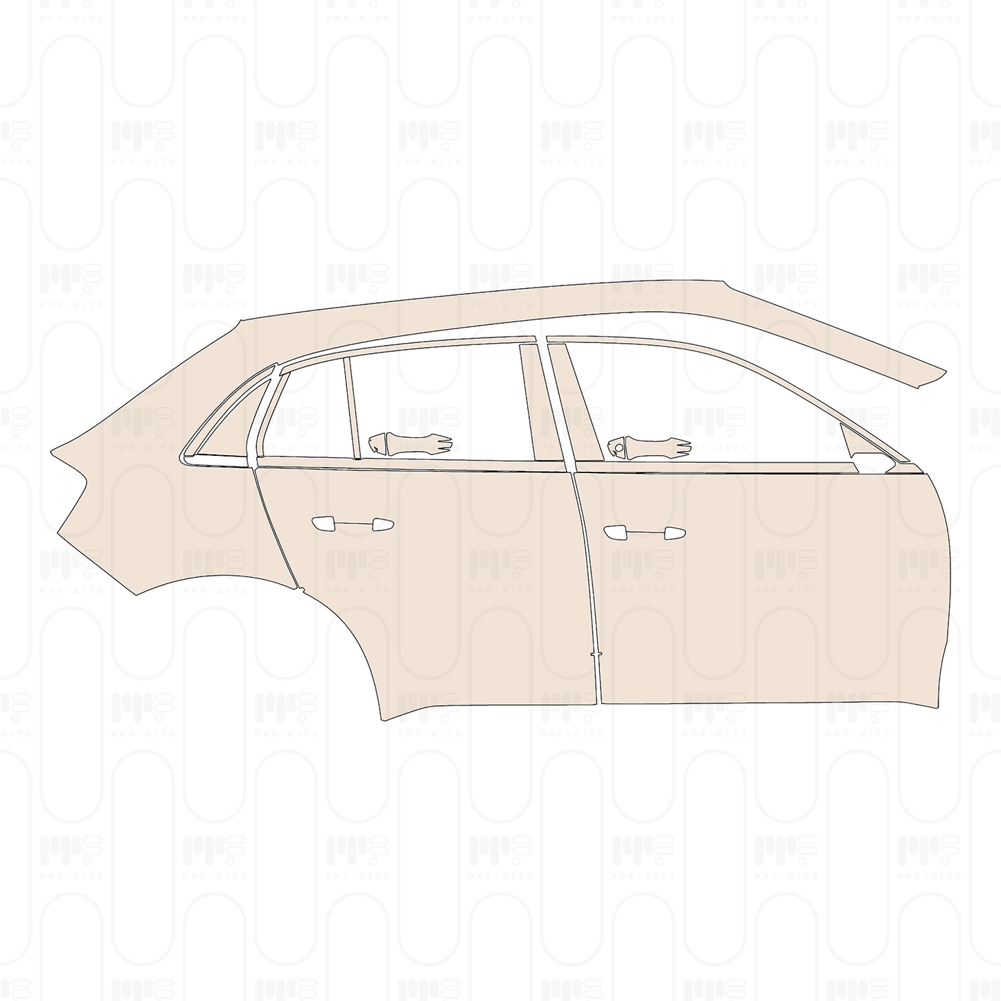 (right) Door+Side Skirt