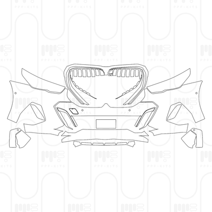 Pre-Cut PPF BMW i5 Saloon Extended Wheelbase M Sports Suit 2025