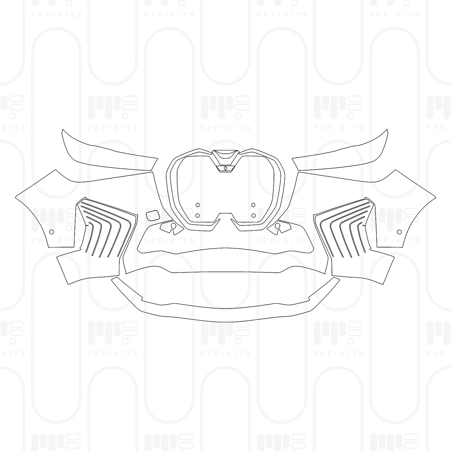 Pre-Cut PPF BMW iX Shadowline 2026