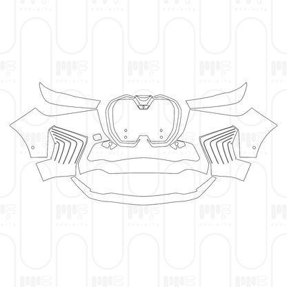 Pre-Cut PPF BMW iX Shadowline 2026