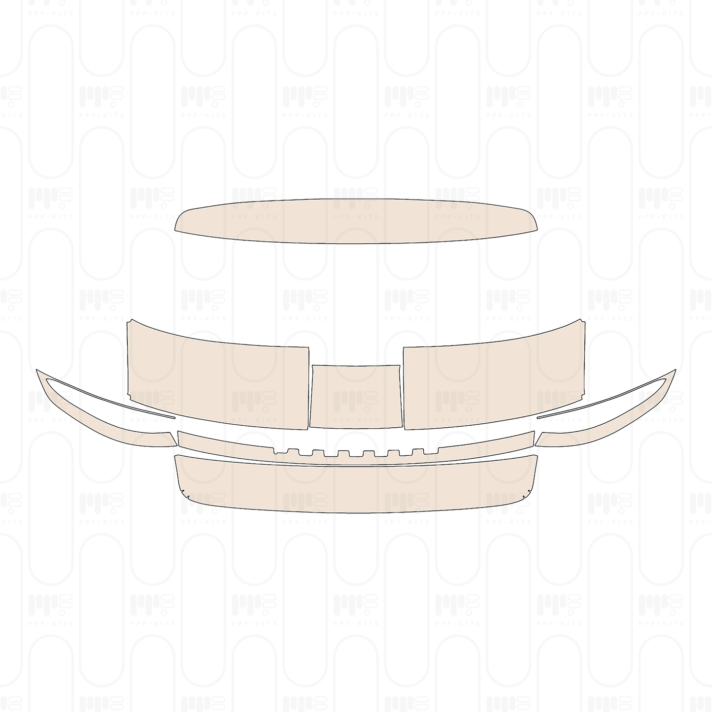 Trunk Lid without Emblem