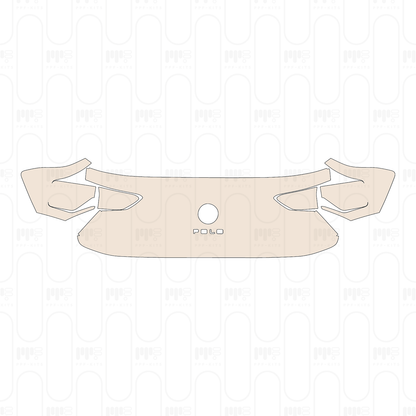 Trunk Lid with "POLO" Emblem