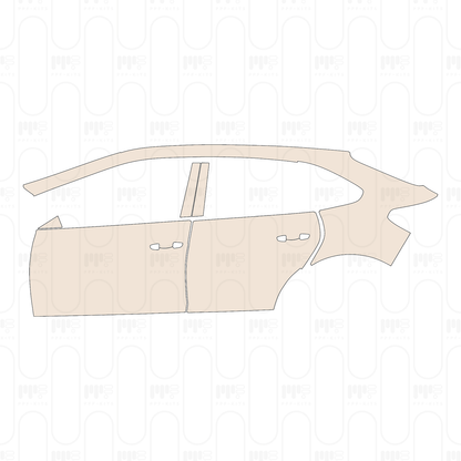 (left) Door+Rear Fender+Side Skirt