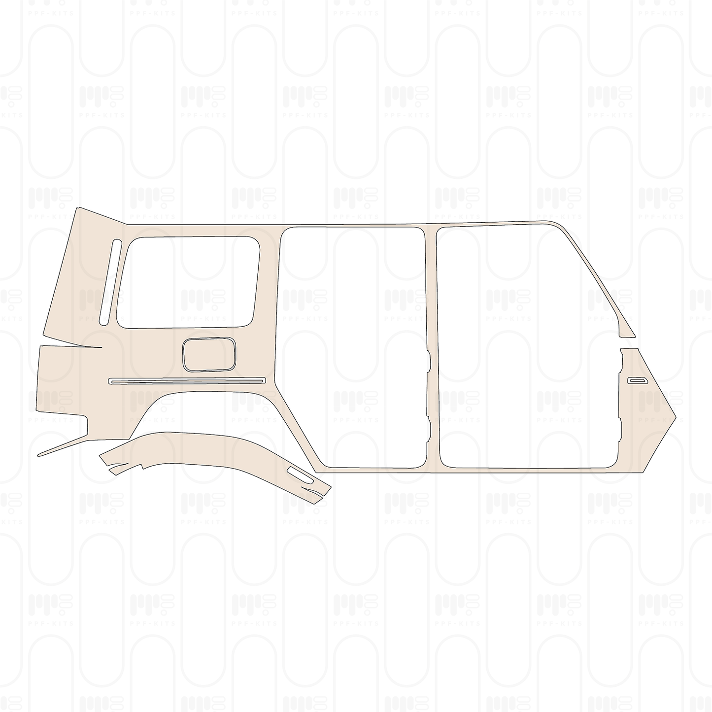 (right) Rear Fender One-piece