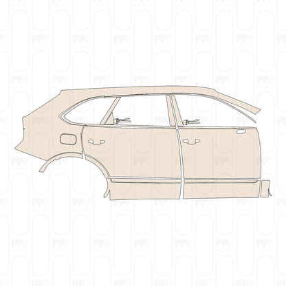 Pre-Cut PPF Bentley Bentayga Extended Wheelbase Base 2025