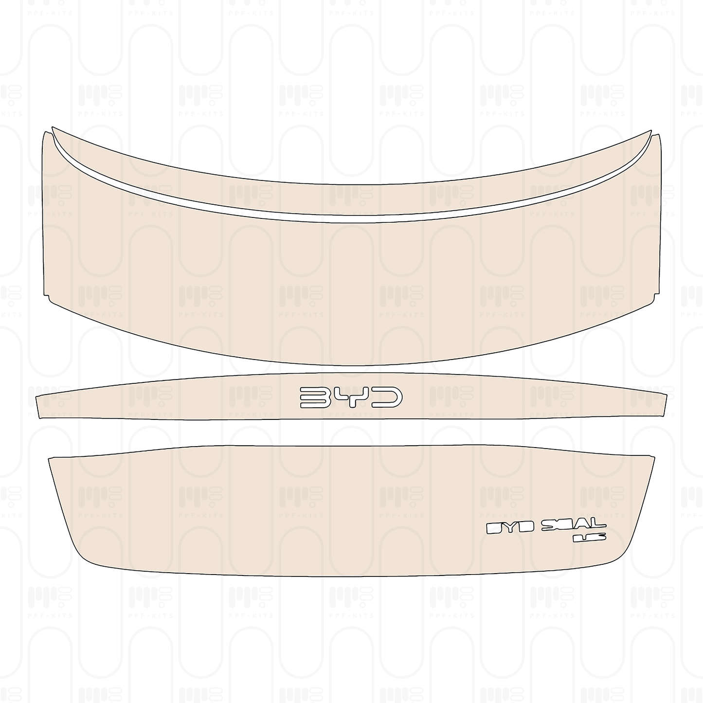 Pre-Cut PPF BYD Seal 2025