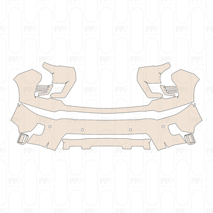 Pre-Cut PPF Chevrolet Silverado HD 2500 HD ZR2 2025