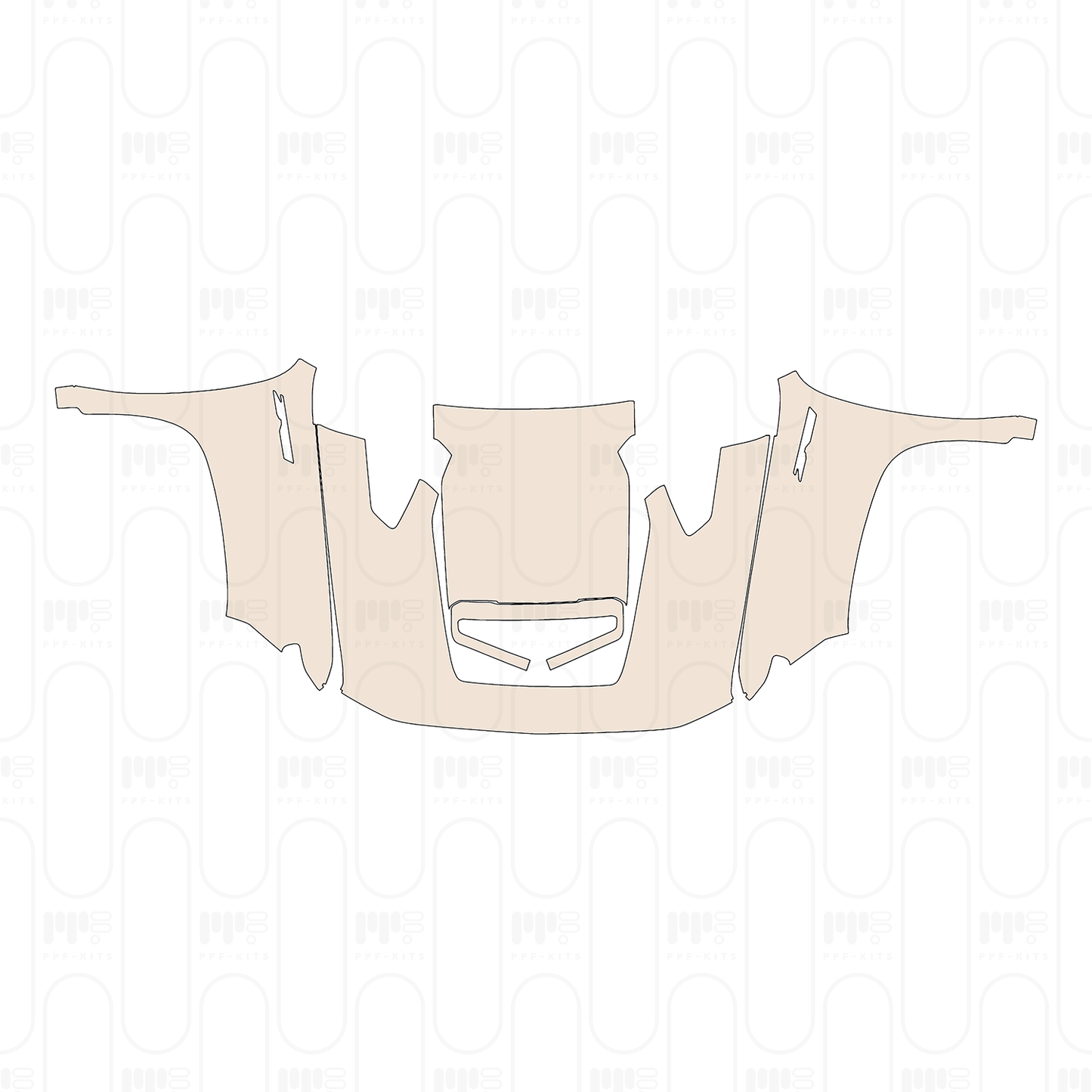 Pre-Cut PPF Chevrolet Silverado HD 2500 HD ZR2 2025