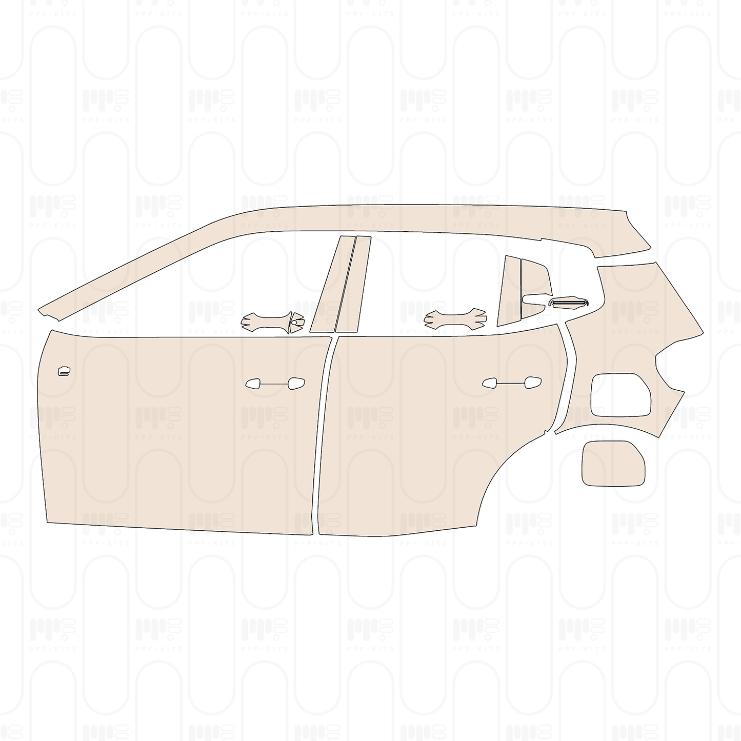 Pre-Cut PPF Citroen ë-C3 (EU) 2026