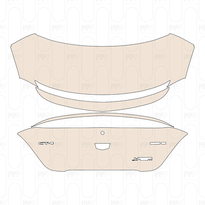 Pre-Cut PPF Cadillac CT4 Sport 2025