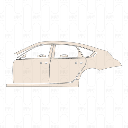 Pre-Cut PPF Cadillac CT6 2025
