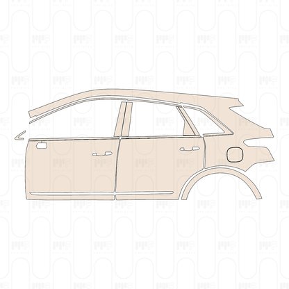 Pre-Cut PPF Cadillac XT5 (US) 2026