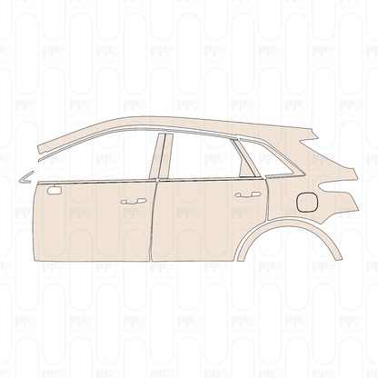 Pre-Cut PPF Cadillac XT5 (US) 2026