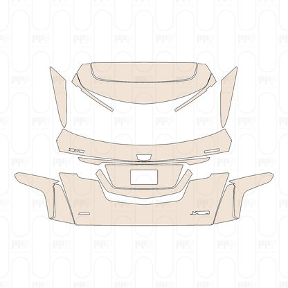 Pre-Cut PPF Cadillac XT5 (US) 2026