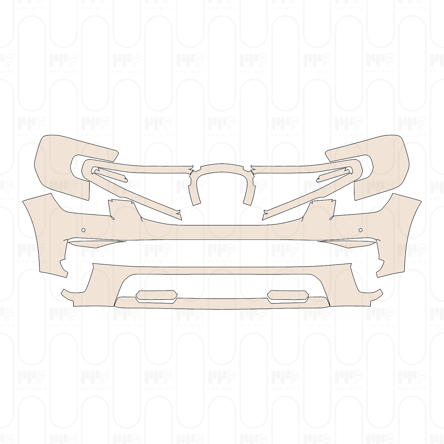 Pre-Cut PPF Ford Everest Platinum 2025