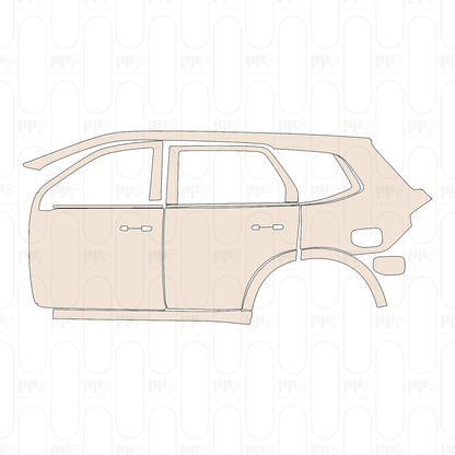 Pre-Cut PPF Ford Everest Wildtrak 2025