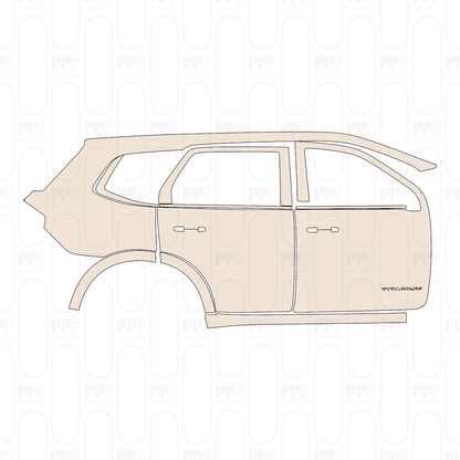 Pre-Cut PPF Ford Everest Titanium 2025