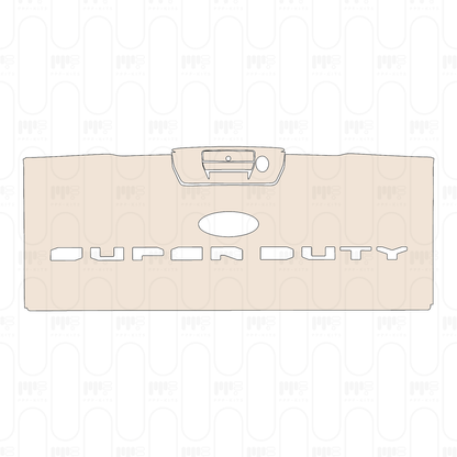 Pre-Cut PPF Ford Super Duty F-250 Crew Cab XLT 2025